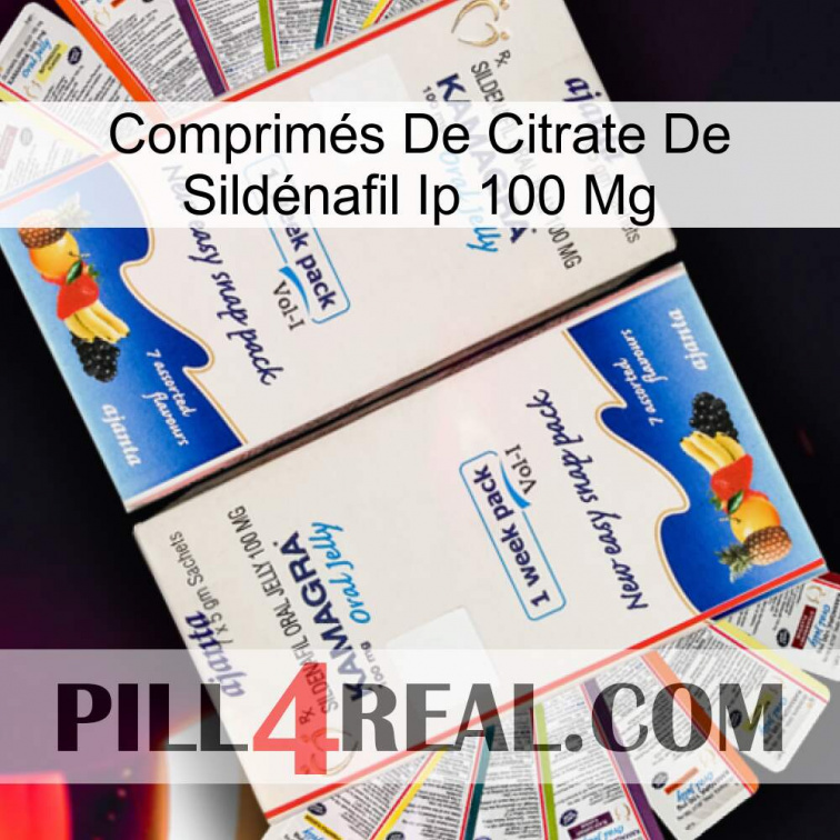 Comprimés De Citrate De Sildénafil Ip 100 Mg kamagra1